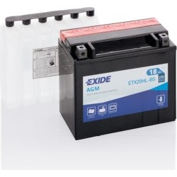 Bateria de mota Exide ETX20HL-BS 12V 18Ah 270A AGM - 1